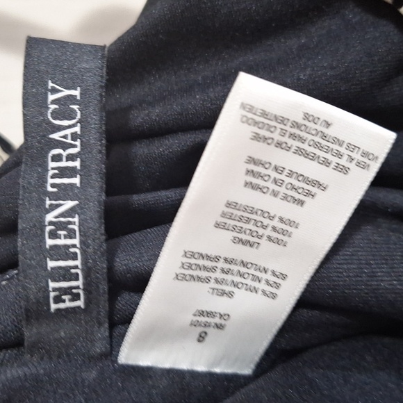 Ellen Tracy ruched keyhole one piece swimsuit - 8 - leopard print - Picture 4 of 9